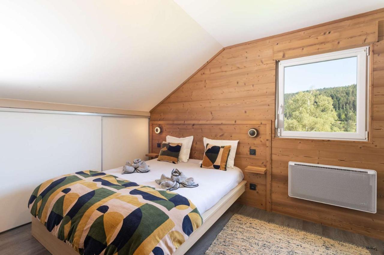 Chalet Du Bien-Etre 15P. Piscine,Spa, Hammam,Petanque,Basket Жерарме Экстерьер фото