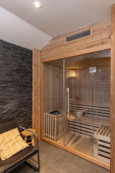 Chalet Du Bien-Etre 15P. Piscine,Spa, Hammam,Petanque,Basket Жерарме Экстерьер фото