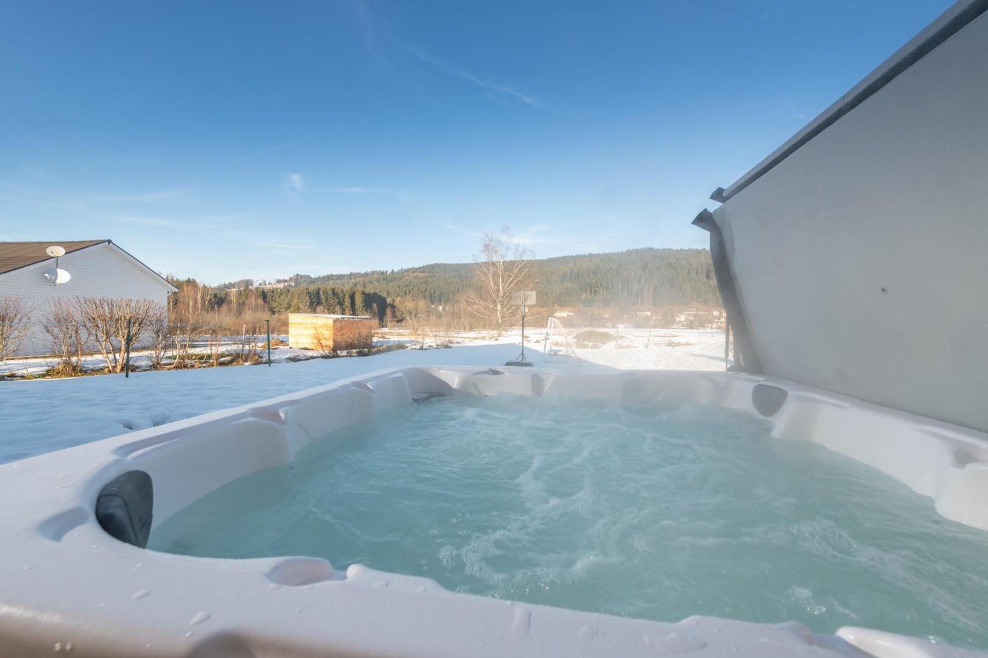 Chalet Du Bien-Etre 15P. Piscine,Spa, Hammam,Petanque,Basket Жерарме Экстерьер фото